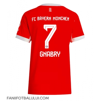 Bayern Munich Serge Gnabry #7 Tricou Fotbal Replică 2025-26 Femei Acasa